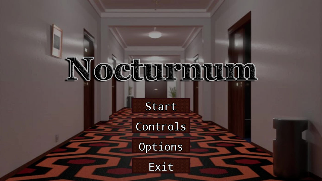 Title Screen of Nocturnum